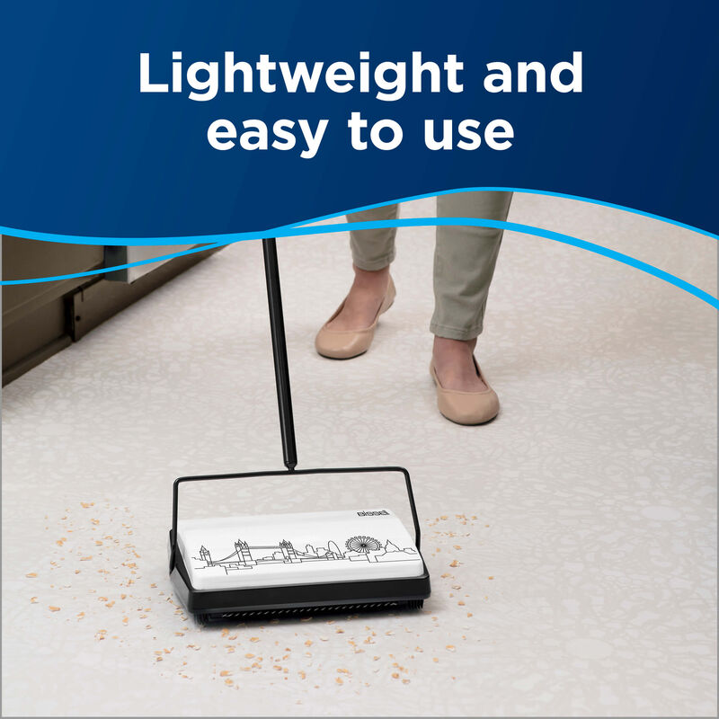 City Sweep Manual Carpet Sweeper Light Weight